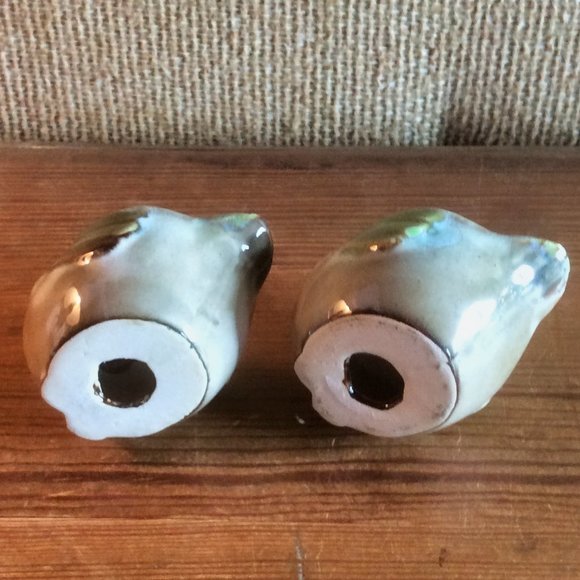 Vintage Pair of Duck Ceramic Tea Light Animal Candle Holders - Picture 6 of 6